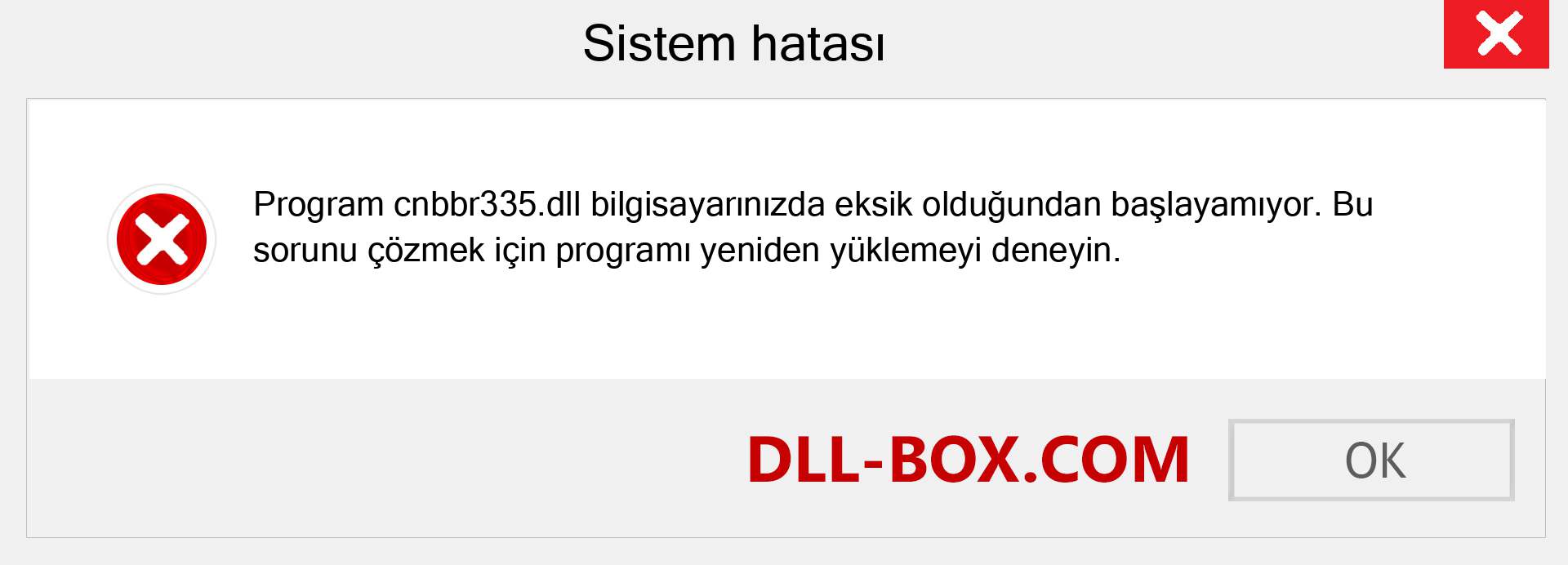 cnbbr335.dll dosyası eksik mi? Windows 7, 8, 10 için İndirin - Windows'ta cnbbr335 dll Eksik Hatasını Düzeltin, fotoğraflar, resimler